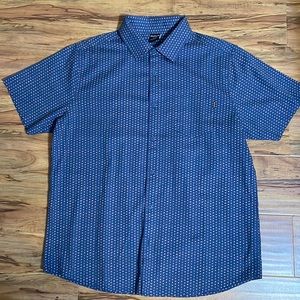 Hurley Men's Large Short-Sleeve Button Down